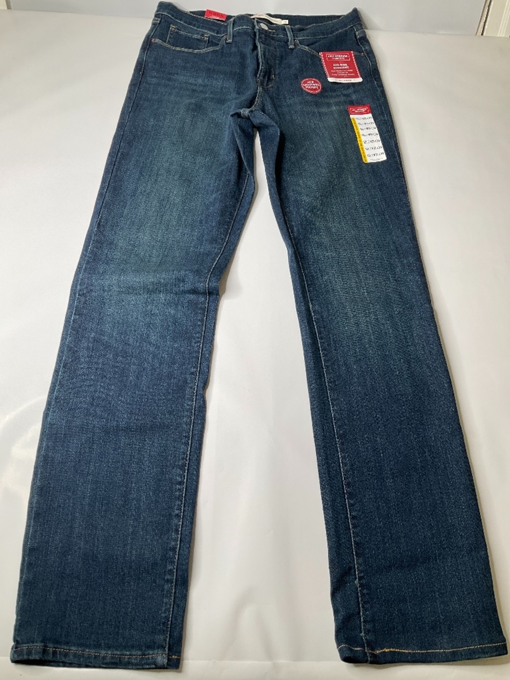 Levi’s Strauss Signature Women’s Mid rise Straight 12L / W31 L34 (113)